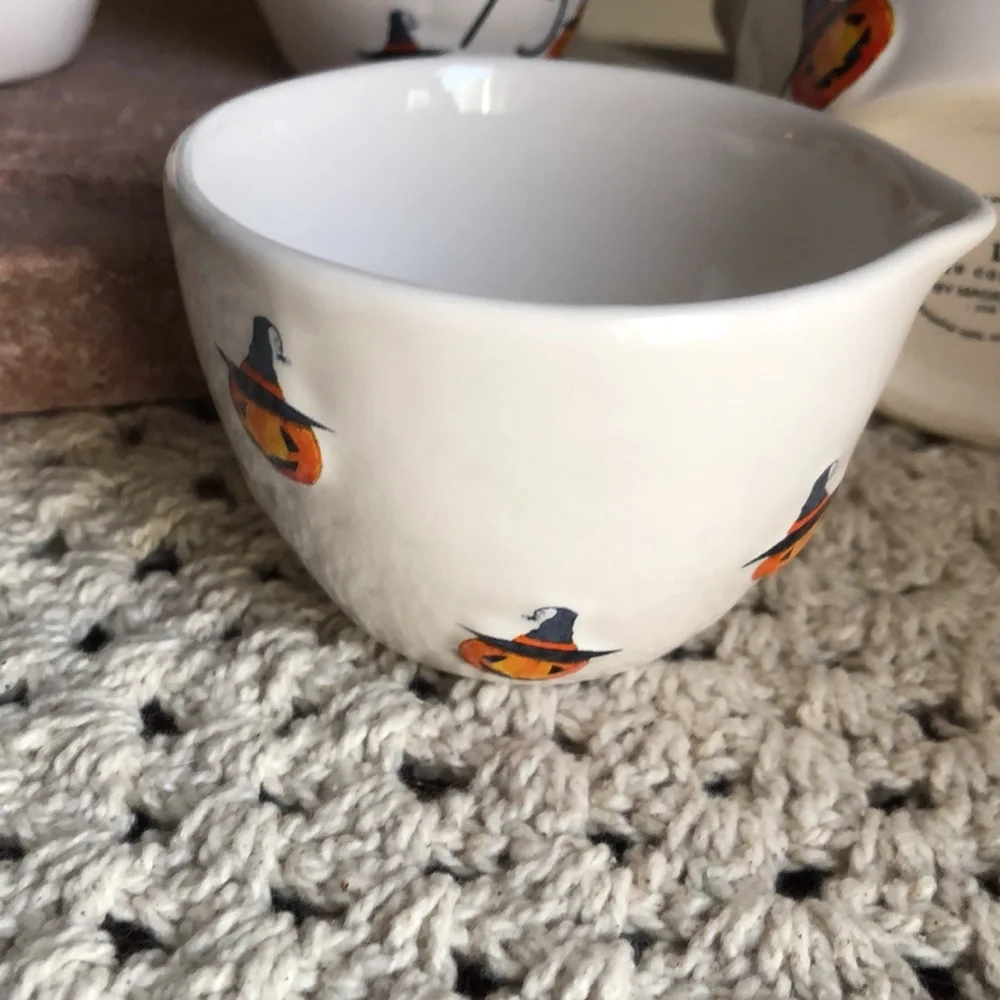 Rae Dunn Halloween Jack O Lantern Measuring Cups